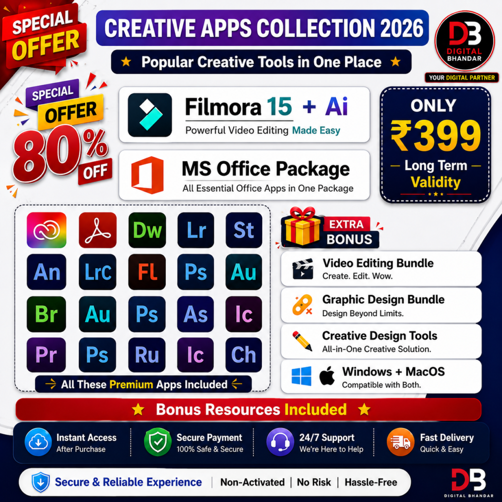 ALL ADOBE PREMIUM SOFTWARE 2026