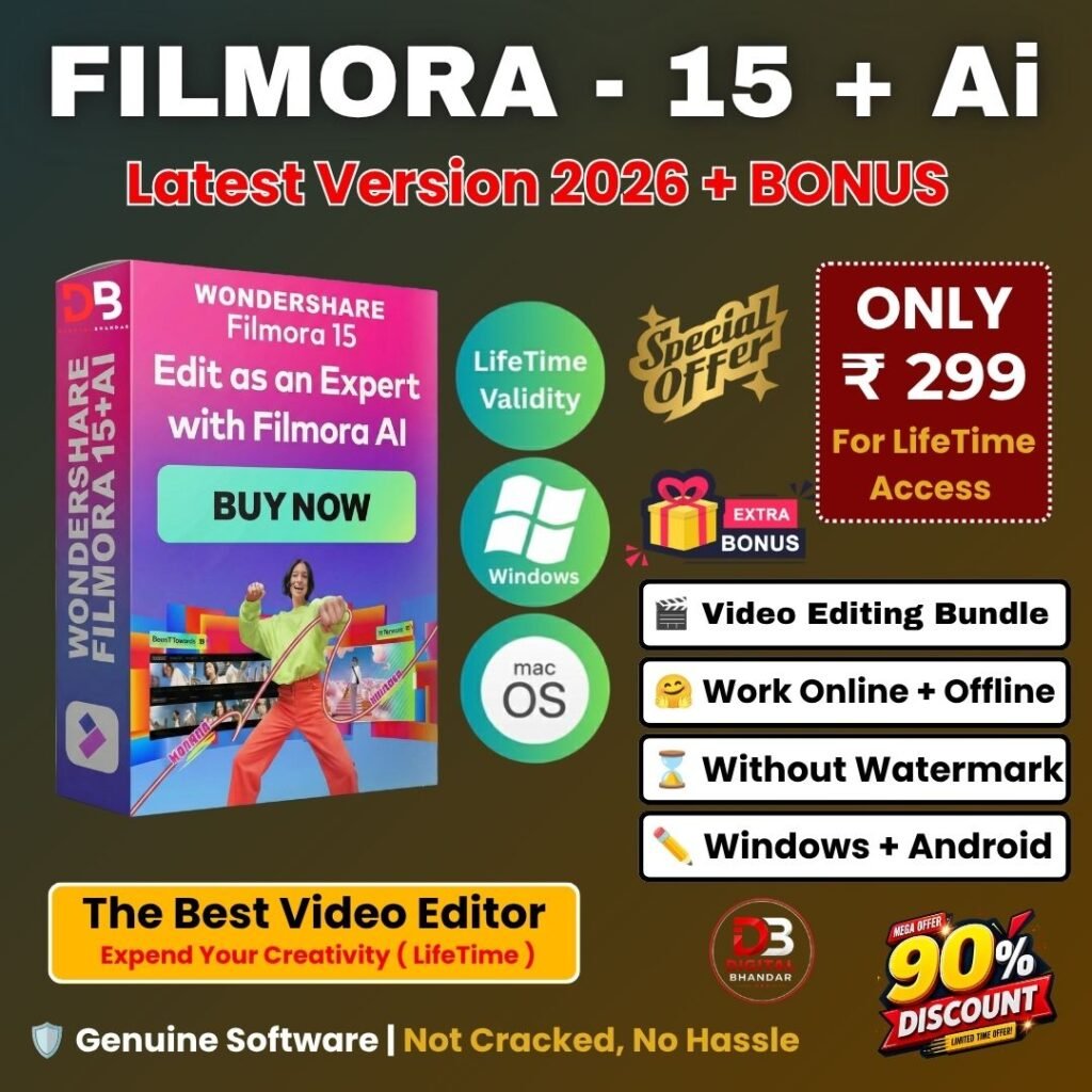 FILMORA 15+ Ai LATEST