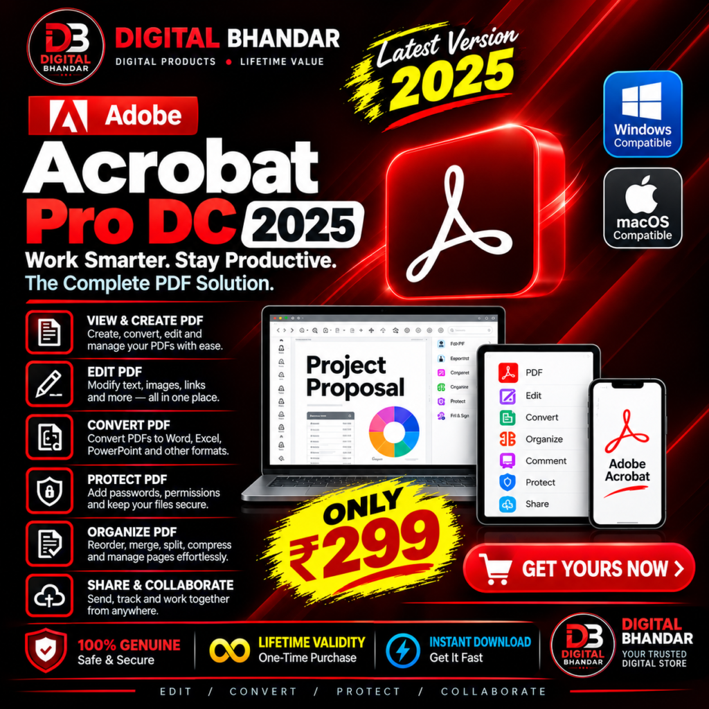 ACROBAT PRO DC LIFETIME VALIDLY